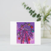 おもしろいフェア遊園地 ポストカード (スタンド正面)