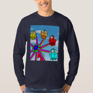 おもしろいフェア遊園地 Tシャツ