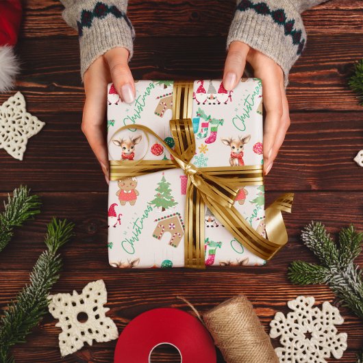 おもしろいフェスティバルジョイギフト包装紙 ラッピングペーパー