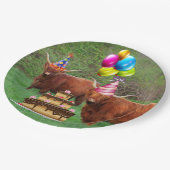 おもしろいフェスティバルステア納屋周囲の庭紙プレート ペーパープレート (アングル)