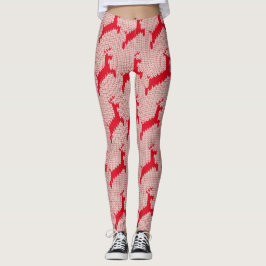 おもしろいフェスティバルトナディアレッドセーターレギンス レギンス