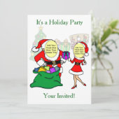 おもしろいフェスティバルミスター&ミセスクロースマンガ休日 招待状 (スタンド正面)