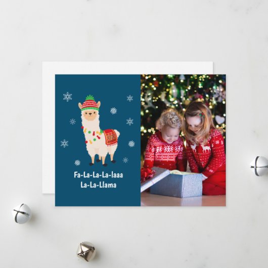 おもしろいフェスティバルラマ・プン写真 シーズンカード (正面/裏面インサイチュ)