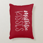 おもしろいフェスティバルレッドクリスマス装飾用クッション アクセントクッション (正面(垂直))