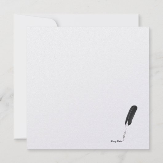 おもしろいフェスティバルワイングラスクリスマスパーティの招待状 招待状 (裏面)