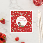 おもしろいフェスティバル映画ナイトクリスマスパーティー スタンダードカクテルナプキン (インサイチュ)