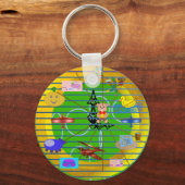 おもしろいフェスティバル漫画フェスティバル キーホルダー (正面)