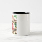 おもしろいフェスティバル自家製ホリデークッキー ツートーンマグカップ (中央)