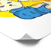 おもしろいフェミニストバラリベッター猫は抵抗を持続 ポスター (角)