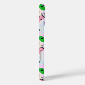 おもしろいフェミニンピンクゴルフデザインおよびカスタムモノグラム Case-Mate iPhoneケース (裏面 / 右)