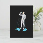 おもしろいフェンシングポストトレーニングキュートフェンサーアスリート シーズンカード (スタンド正面)