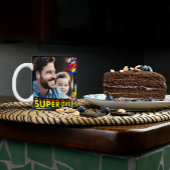 おもしろいフォトフィルター効果漫画ストリップパパギフト名 コーヒーマグカップ