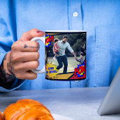 おもしろいフォトフィルター効果漫画ストリップパパギフト名 コーヒーマグカップ