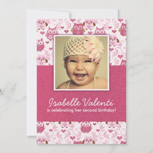 おもしろいフォトフールズ誕生日パーティーへの招待5X7 招待状 (正面)