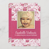 おもしろいフォトフールズ誕生日パーティーへの招待5X7 招待状 (正面/裏面)