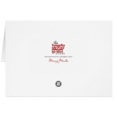 「おもしろいフォーッカの数クォート」誕生日・カード (裏面横)