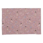 おもしろいフラッパーズレディグラムピンクデザイン 枕カバー (正面右)