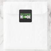 おもしろいフラフープON |フラフープ スクエアシール (バッグ)