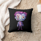 おもしろいフランケンシュタインモンスターハロウィンおもしろい クッション (ブランケット)