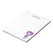 おもしろいフランケンシュタインモンスターハロウィンおもしろい ノートパッド (回転)