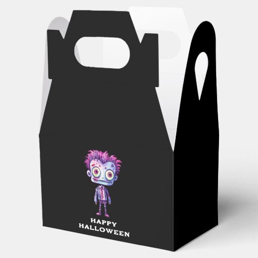 おもしろいフランケンシュタインモンスターハロウィンおもしろい フェイバーボックス (オープン)