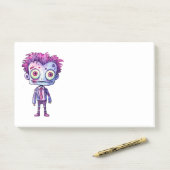 おもしろいフランケンシュタインモンスターハロウィンおもしろい ポストイット (デスク)