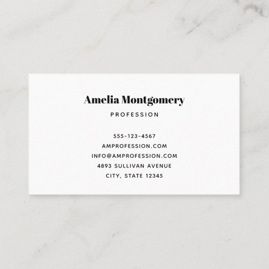 おもしろいフランケンシュタインモンスターハロウィンおもしろい 名刺 (裏面)