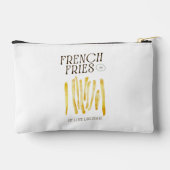 おもしろいフランスのフイルズラブスモールパウチバッグ アクセサリーポーチ (裏面)