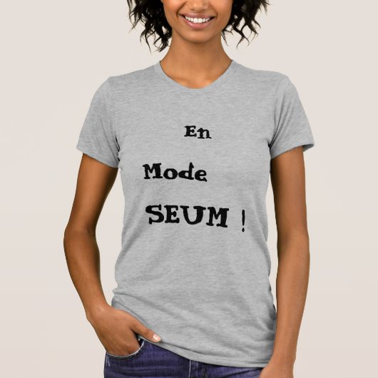 おもしろいフランスの引用文 Tシャツ (正面)