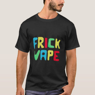 おもしろいフリックVape Tシャツ