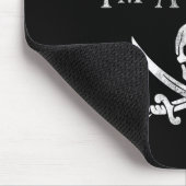 おもしろいフリ海賊怠惰ハロウィーンの衣装Sk マウスパッド (コーナー)