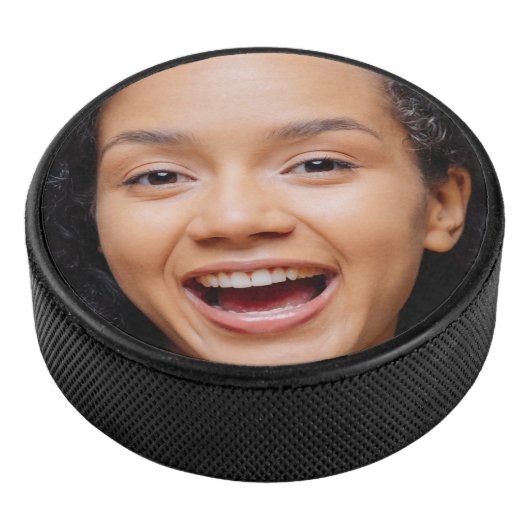 おもしろいフル顔クローズアップセルフィー写真 アイスホッケーパック (3/4)