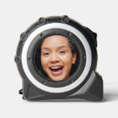 おもしろいフル顔クローズアップセルフィー写真 メジャー (正面)