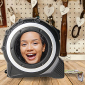 おもしろいフル顔クローズアップセルフィー写真 メジャー