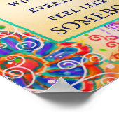 おもしろいフローラは誰かの教室 ポスター (角)