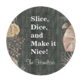 おもしろいフローラカスタム切削板 カッティングボード (正面)