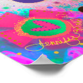 おもしろいフローラグッド物引用文インスピリシティ ポスター (角)