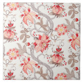 おもしろいフローラタイルパターンセラミックタイル タイル (正面)