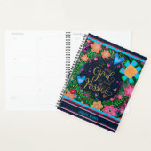 おもしろいフローラバイブル神の聖句の明るいインスピリチューション プランナー手帳 (ディスプレー)