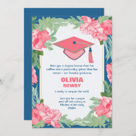 おもしろいフローラブリリアンスグラードパーティー 招待状