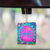 おもしろいフローラ希望ピンクかわいらしハート刺激 セラミックオーナメント