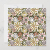 おもしろいフローラ招待状 招待状 (裏面)