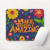 おもしろいフローラ陽気な驚くべき引用文 マウスパッド (マウス)