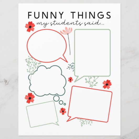 おもしろいフローラ (裏面)