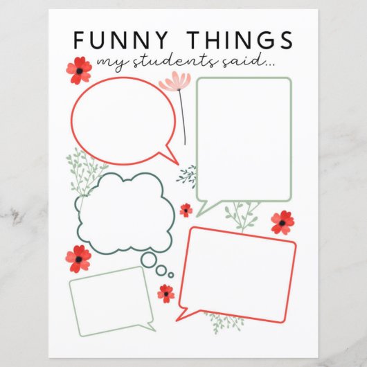 おもしろいフローラ (正面)