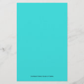 おもしろいブライダルシャワーワードゲームターコイズ (裏面)