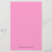 おもしろいブライダルシャワーワードゲーム – ピンク チラシ (裏面)