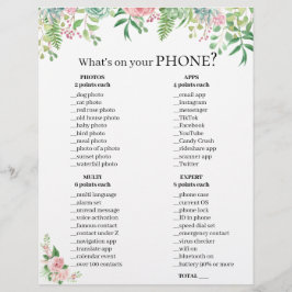 おもしろいブライダルシャワー💍電話ゲーム – 誰が持っている？