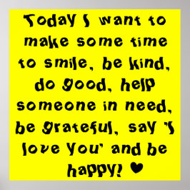 おもしろいブライトイエローやる気を起こさせる引用文 ポスター