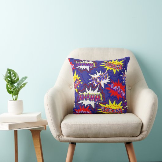 おもしろいブライト漫画ブックのexclamationsポウブームカポー クッション (椅子)